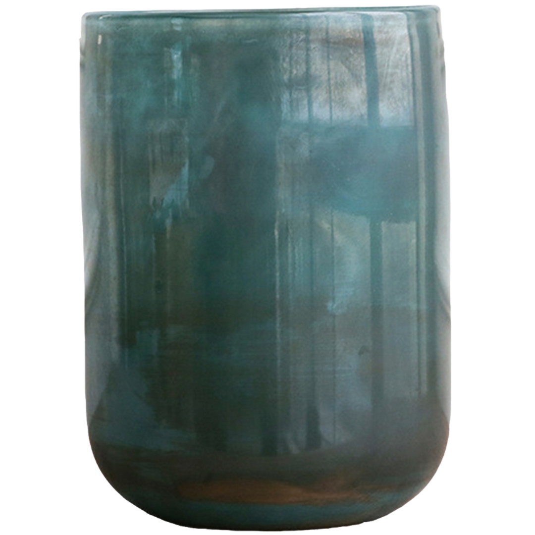 AZUER花瓶9英寸玻璃制成